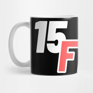 Black, White and Red, Game Term 15 ff and Typographic Mug